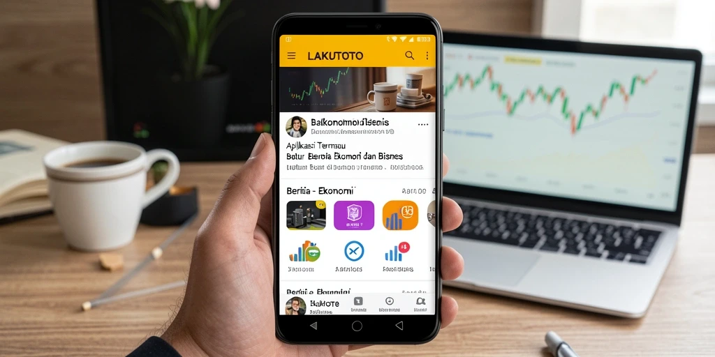 Tampilan antarmuka pengguna aplikasi LAKUTOTO yang menarik dan informatif.